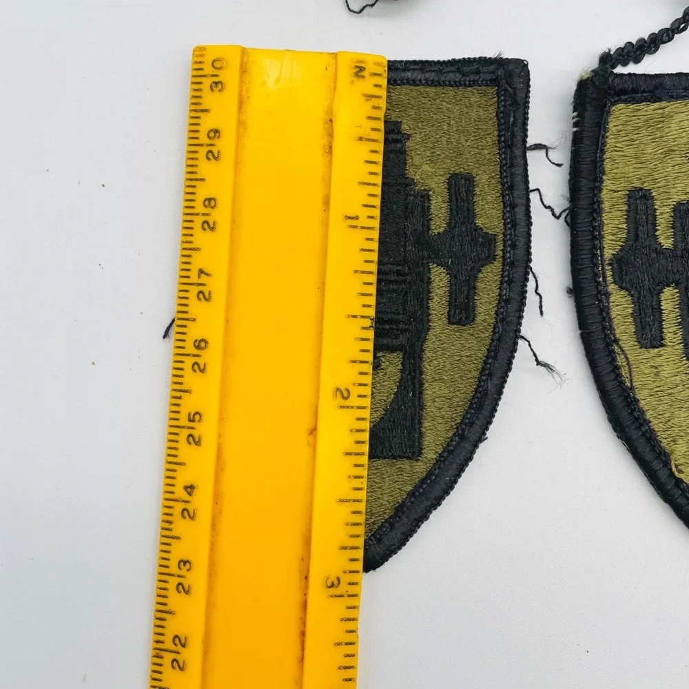 9 US Army Vietnam Era Field Artillery School Subdued Olive Drab Patch 3x2